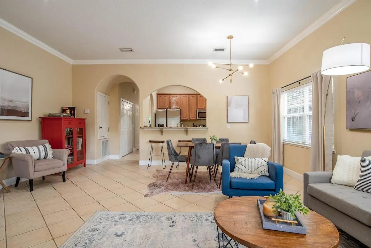 Modern Dt Home-King Size Bed-Patios-Long Stays-Wifi Orlando Holiday home