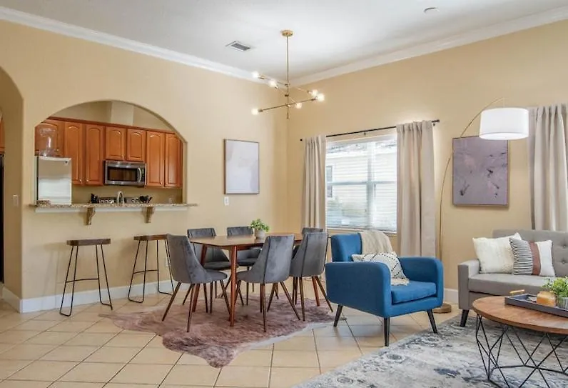 Modern Dt Home-King Size Bed-Patios-Long Stays-Wifi Orlando Holiday home