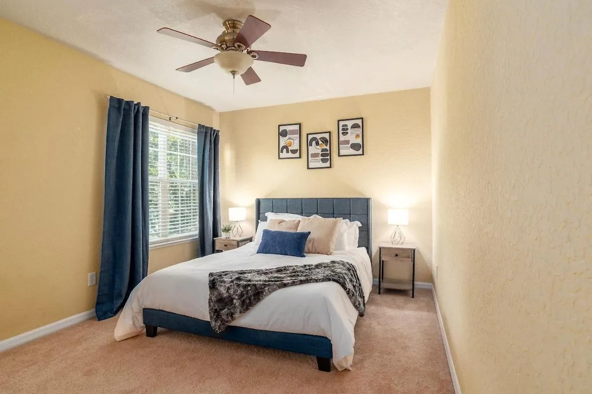 Modern Dt Home-King Size Bed-Patios-Long Stays-Wifi Orlando