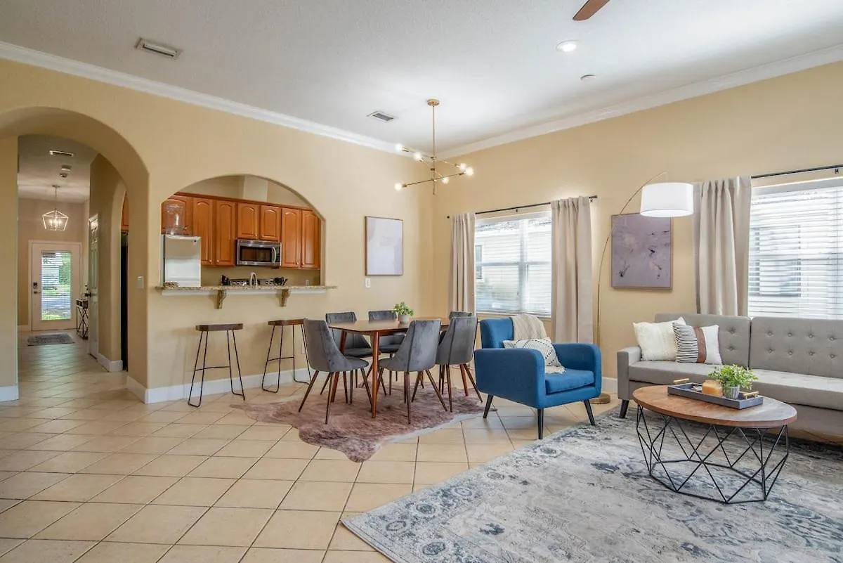 Modern Dt Home-King Size Bed-Patios-Long Stays-Wifi Orlando Prázdninový dům