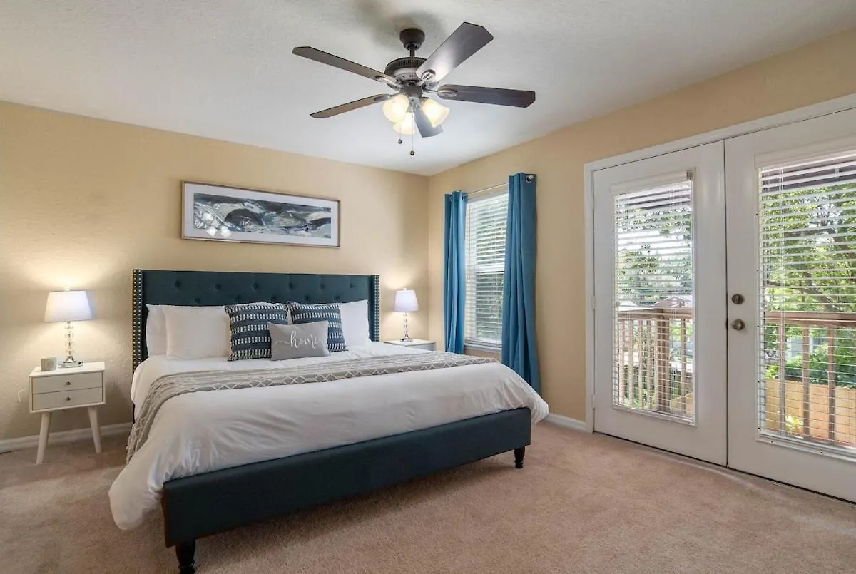 Modern Dt Home-King Size Bed-Patios-Long Stays-Wifi Orlando USA